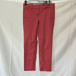 5/$50 Ann Taylor loft size 4 cropped/ankle pants Marisa fit in beachy coral